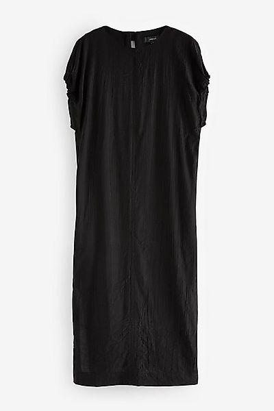 Next Midikleid Kurzärmeliges, gerafftes, enges Midikleid günstig online kaufen