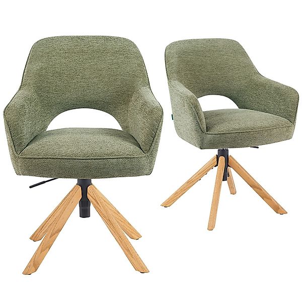 DUBI Möbel Polsterstuhl Mika-Lara 2er-Set günstig online kaufen