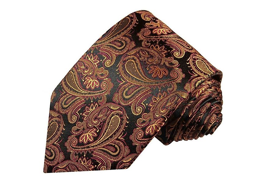 Paul Malone Krawatte Elegante Seidenkrawatte Herren Schlips paisley brokat günstig online kaufen