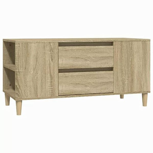 vidaXL TV-Schrank TV-Schrank Sonoma Eiche 102x44,5x50 cm Spanplatte TV-Lowb günstig online kaufen