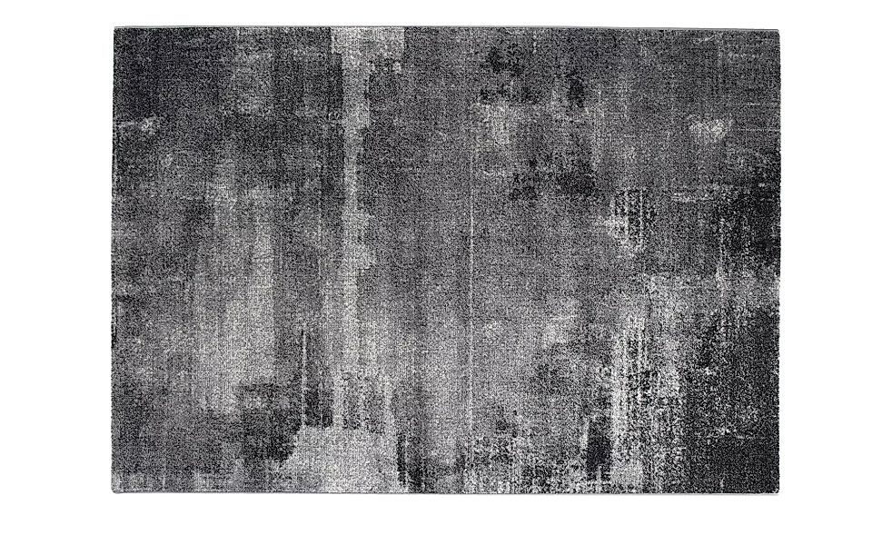 Webteppich   Luna - grau - Synthethische Fasern - 160 cm - Sconto günstig online kaufen