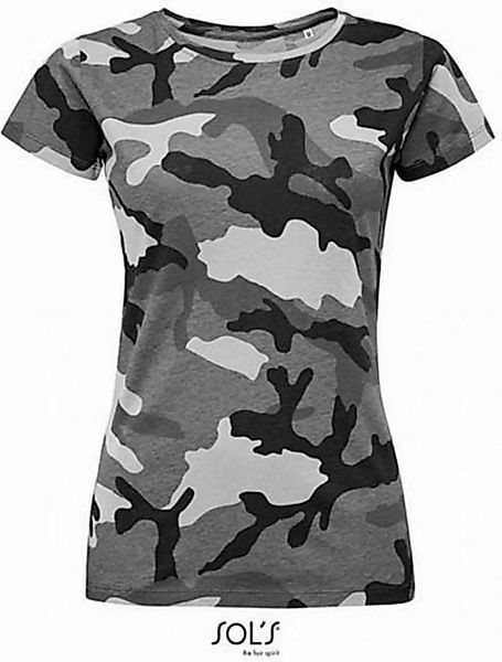SOLS Rundhalsshirt Womens Camo / Tarn Damen T-Shirt günstig online kaufen