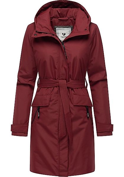 Ragwear Langmantel Horatia Warm YOUMODO Wasserdichter Wintermantel mit Bind günstig online kaufen