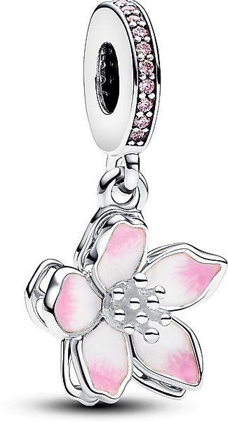 Pandora Kettenanhänger Pandora Kirschblüten Charm-Anhänger 790667C01 Anhäng günstig online kaufen