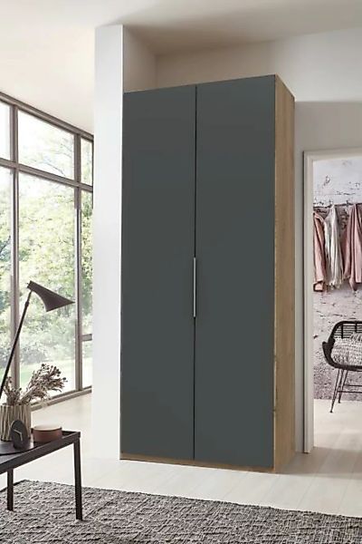 Kleiderschrank 100 cm breit Grau / Braun LEVEL36 A günstig online kaufen