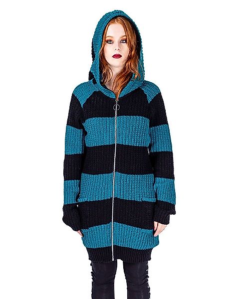 Poizen Industries Strickjacke Esther Cardigan Grün günstig online kaufen