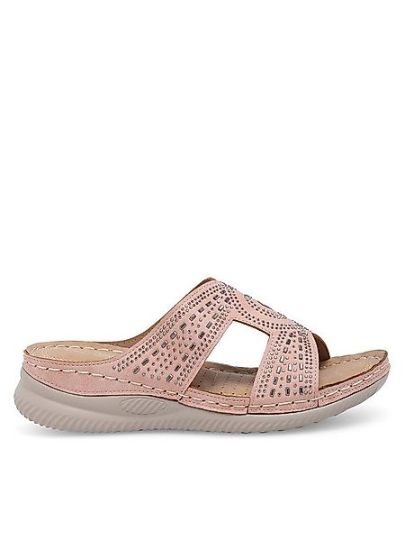 Clara Barson Pantoletten WYL05010-30 Rosa Pantolette günstig online kaufen