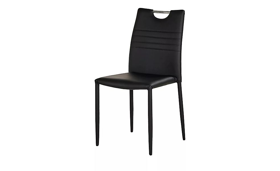 Stuhl   Mischa - schwarz - 43 cm - 91 cm - 51 cm - Sconto günstig online kaufen