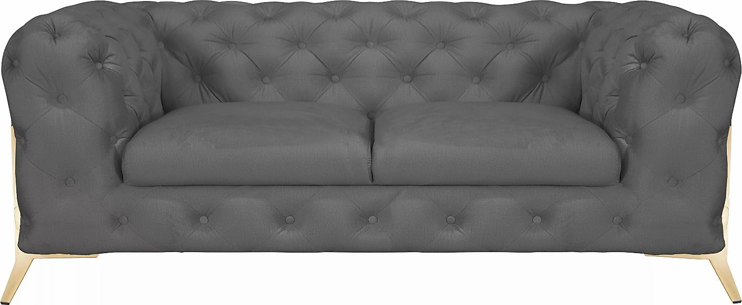 Leonique Chesterfield-Sofa "Amaury", aufwändige Knopfheftung, moderne Chest günstig online kaufen