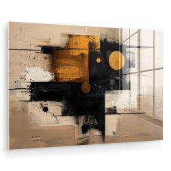 MuchoWow Acrylglasbild Abstrakt - Schwarz - günstig online kaufen