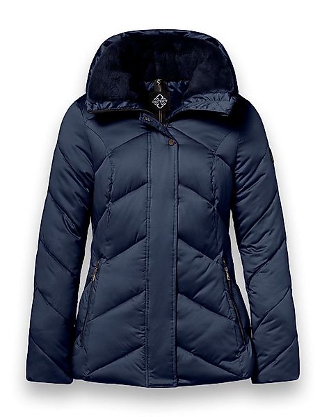 District Winterjacke Verbier (gefüttert, wasserabweisend) navyblau Damen günstig online kaufen
