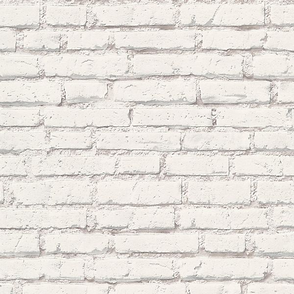 Bricoflor 3D Steintapete in Weiß Vlies Mauertapete mit Vinyl Abwaschbar für günstig online kaufen