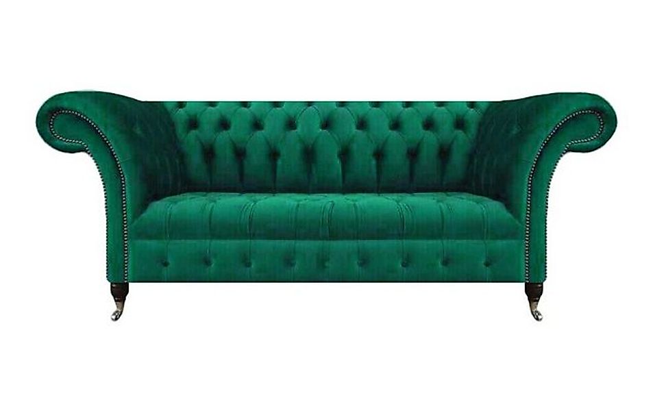 JVmoebel Sofa Wohnzimmer Luxus Sofa Dreisitze Couch Chesterfield Polstermöb günstig online kaufen