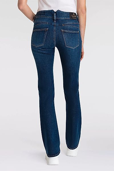 Herrlicher Bootcut-Jeans "Pearl Boot Recycled Denim", mit markantem Bund günstig online kaufen