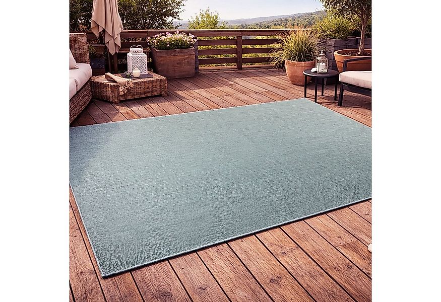 Steffensmeier Teppich Gotland, Rechteckig, In- und Outdoor, wasserfest günstig online kaufen