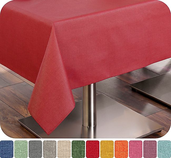 Beautex Tischdecke Tischdecke Tischläufer Leinen Struktur aus Baumwolle abw günstig online kaufen