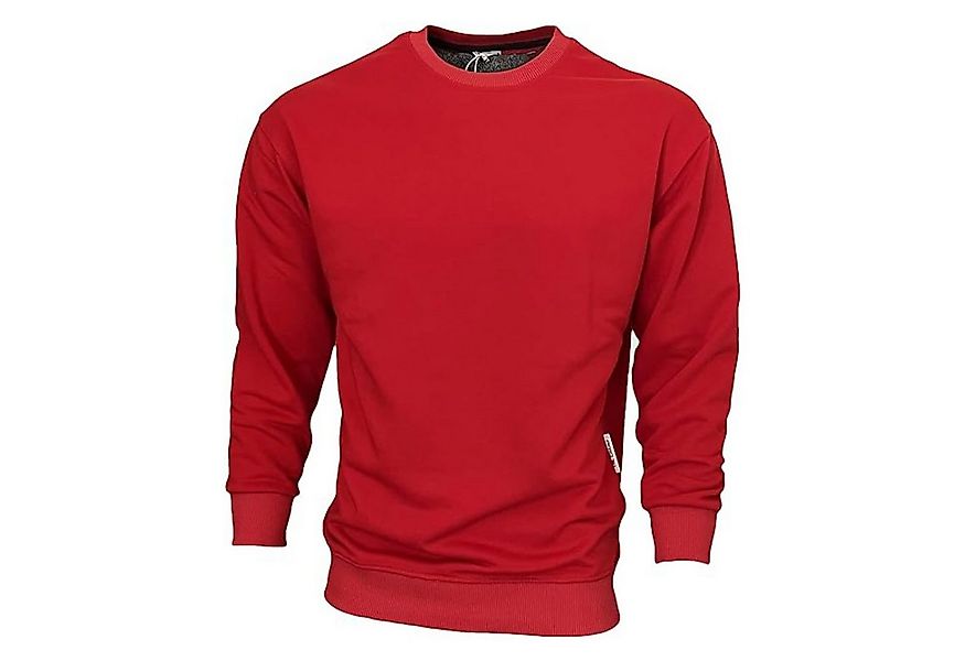Megaman Jeans Sweatshirt Basic Sweatshirt Pullover Herren für Sport und Fre günstig online kaufen