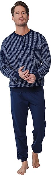Robson Schlafanzug Herren pyjama lang (2 günstig online kaufen