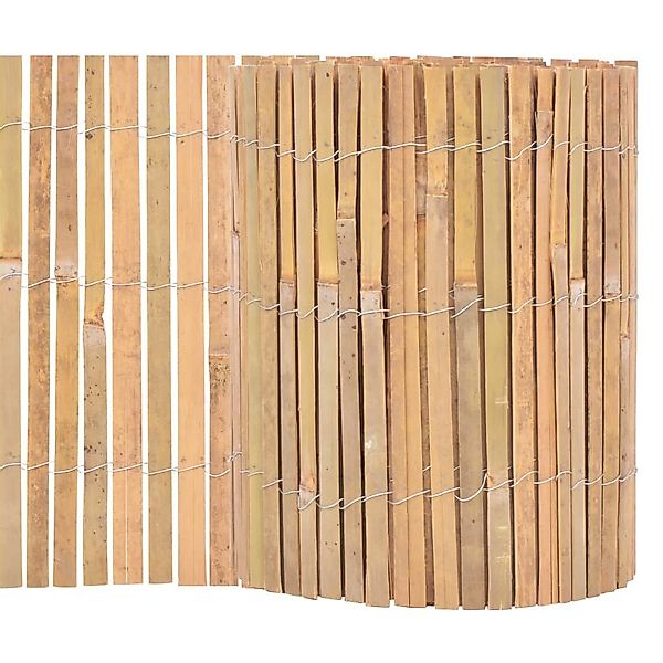 vidaXL Gartenzaun Gartenzaun Bambus 1000×30 cm, günstig online kaufen