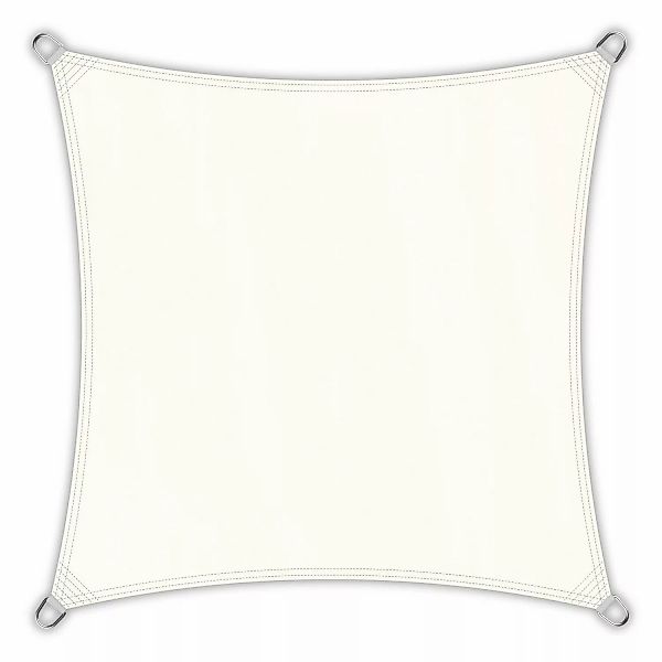 Toldoro Sonnensegel Quadrat 5,6x5,6m UPF50+ PES Regendicht UV-Schutz Sonnen günstig online kaufen