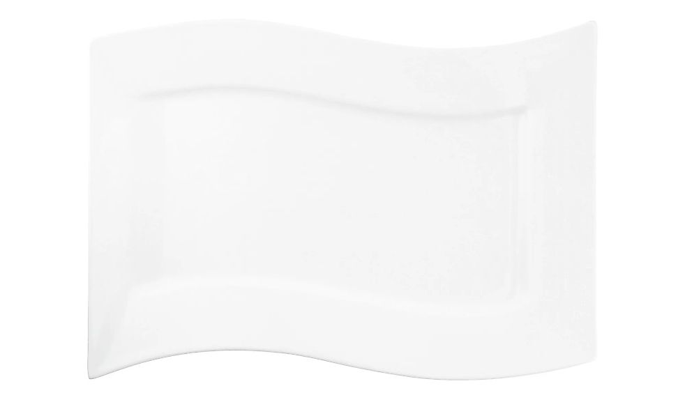 KHG Servierplatte - weiß - Porzellan - 25 cm - 3,5 cm - Geschirr > Einzelge günstig online kaufen
