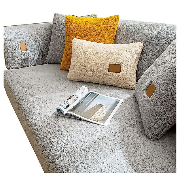 Coonoor Sofaschoner Hussen-Set Hussen-Set Sofa Abdeckung Kissen rutschfest günstig online kaufen