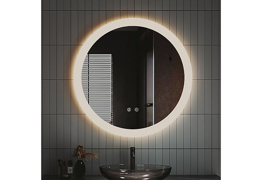 IMPTS Badspiegel Badezimmer Bad Wandspiegel mit LED Beleuchtung Beschlagfre günstig online kaufen