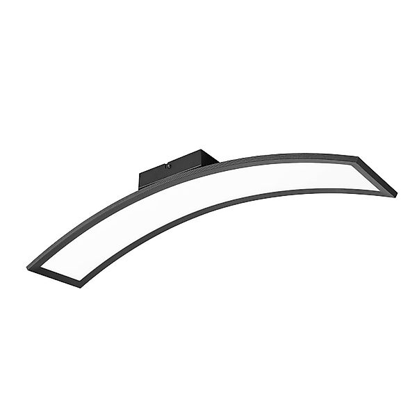 LED-Deckenleuchte Sigma, schwarz, 3000 K, 2600 lm, Metall günstig online kaufen