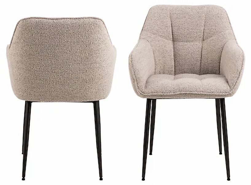 ACTONA GROUP Armlehnstuhl »Brenda« () Esszimmerstuhl, Armlehne, (Set, 2 st) günstig online kaufen