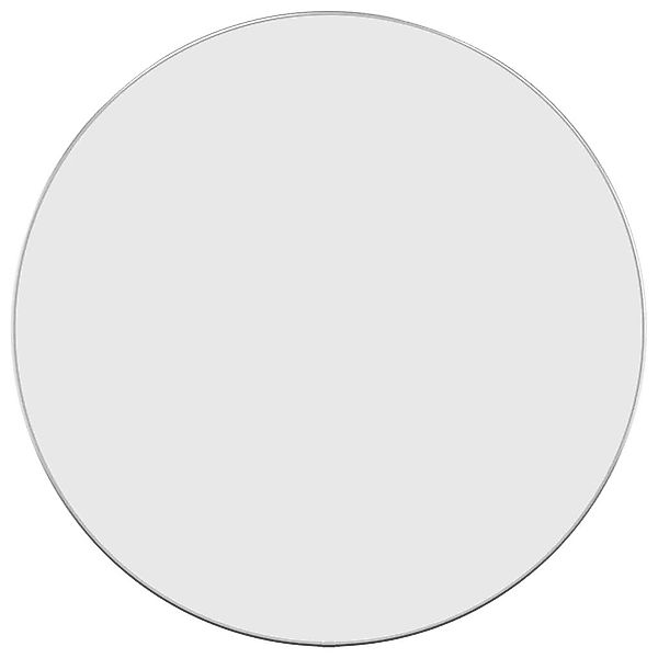 furnicato Wandspiegel Silbern Ø 60 cm günstig online kaufen