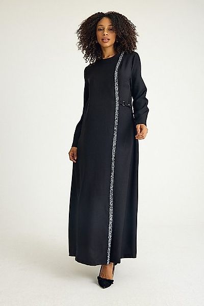 fashionshowcase Tunikakleid Abaya Kleid mit Schmuckdetails günstig online kaufen