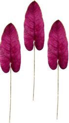 I.GE.A. Kunstblume "Strelitzienblatt" Kunstzweig, 2er Set günstig online kaufen