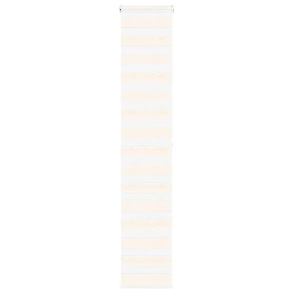 vidaXL Doppelrollo Marmorbeige 45x200 cm Stoffbreite 40,9 cm Polyester 4014 günstig online kaufen