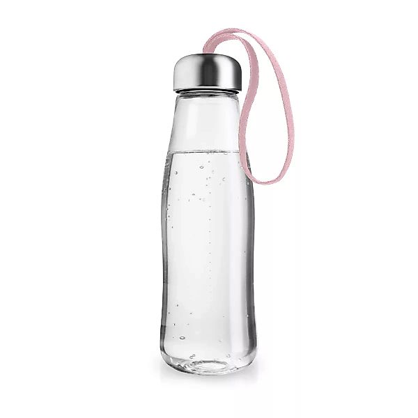 Eva Solo Trinkflasche aus Glas 0,5 L Rose quartz günstig online kaufen