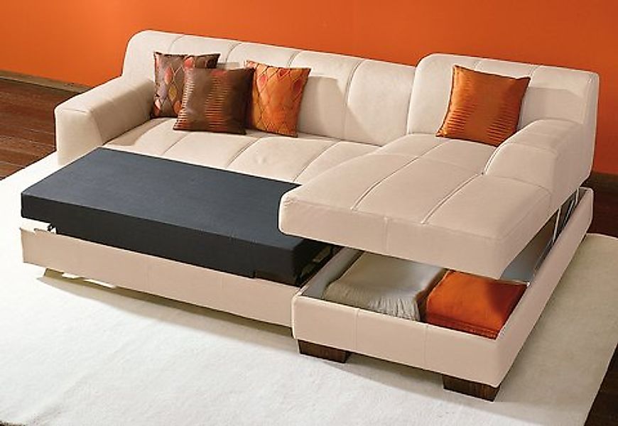 Home affaire Ecksofa »Falk klare Linien, elegant und zeitlos, L-Form« mit F günstig online kaufen