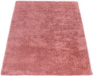 Paco Home Teppich "Twister 500" rechteckig 44 mm Höhe Uni Hochflor Shaggy m günstig online kaufen