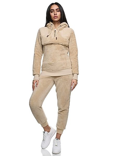 REPUBLIX Trainingsanzug NAYELI, Damen Plüsch Zweiteiler Hausanzug Training günstig online kaufen