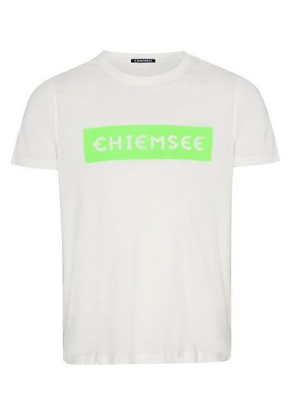 Chiemsee Print-Shirt T-Shirt mit plakativem Markenschriftzug 1 günstig online kaufen