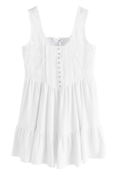 Next Jerseykleid Besticktes Korsettkleid aus 100 % günstig online kaufen