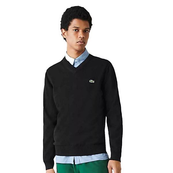 Lacoste V-ausschnitt-sweater 2XL Black günstig online kaufen