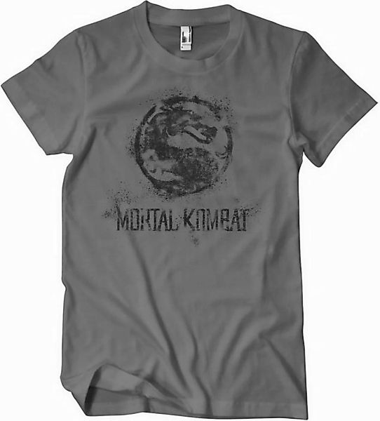 Mortal Kombat T-Shirt Distressed Dragon T-Shirt günstig online kaufen