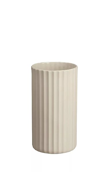 ASA Vasen Vase mit Rillendeko natur 16 cm (natur) günstig online kaufen