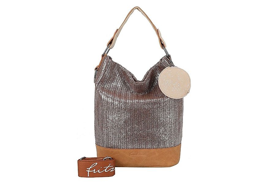 Fritzi aus Preußen Schultertasche Limited Painted Straw, Polyester günstig online kaufen