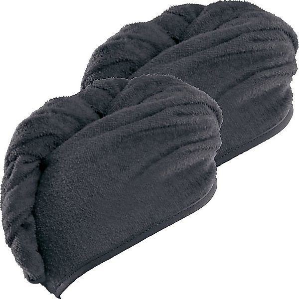Erwin Müller Handtuch Turban 2er-Pack, Frottier, Microfaser Uni günstig online kaufen