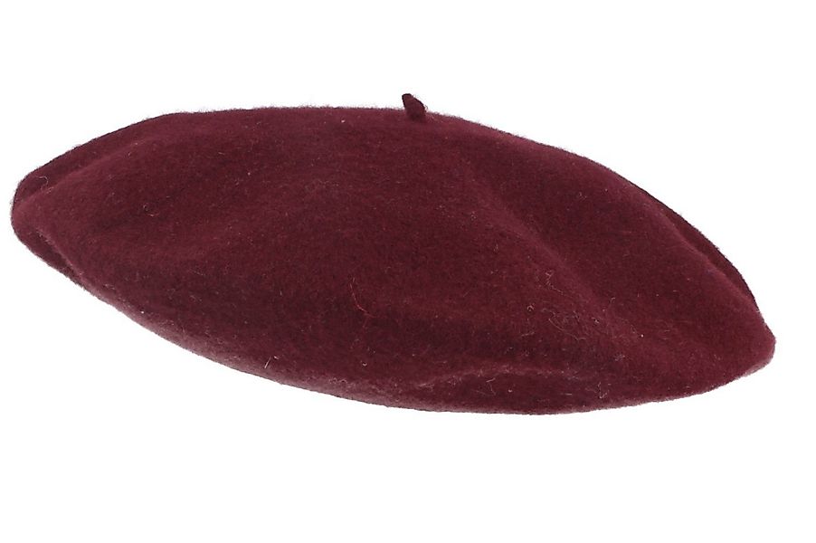 McBurn Baskenmütze Große Baskenmütze aus 100% Wolle angenehm weich günstig online kaufen