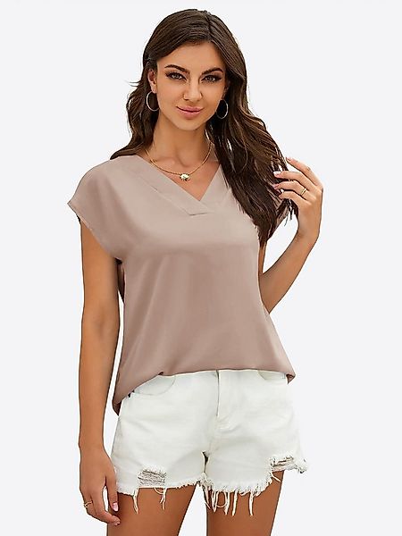 Imily Bela T-Shirt Damen mit V-Ausschnitt (Packung, 1-tlg., 1per-Pack) in U günstig online kaufen