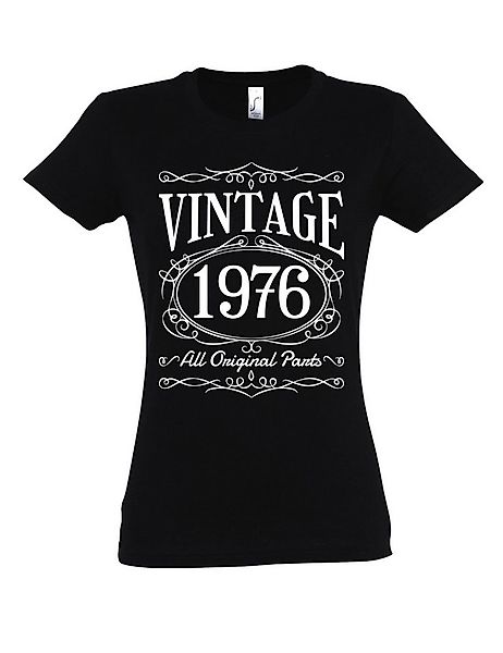 Youth Designz Print-Shirt Damen T-shirt Jahrgang 1976 Vintage Geburtstag Fr günstig online kaufen