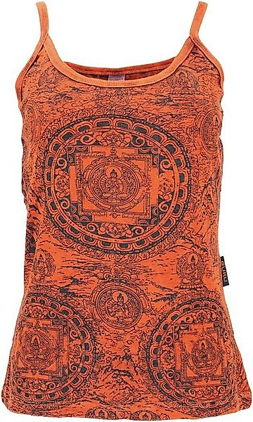 Guru-Shop T-Shirt Yoga Top Mandala, Boho stonewashTop, Goastyle.. Festival, günstig online kaufen