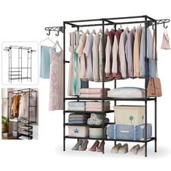 oyajia Kleiderständer Metall Kleiderstange offen mit günstig online kaufen