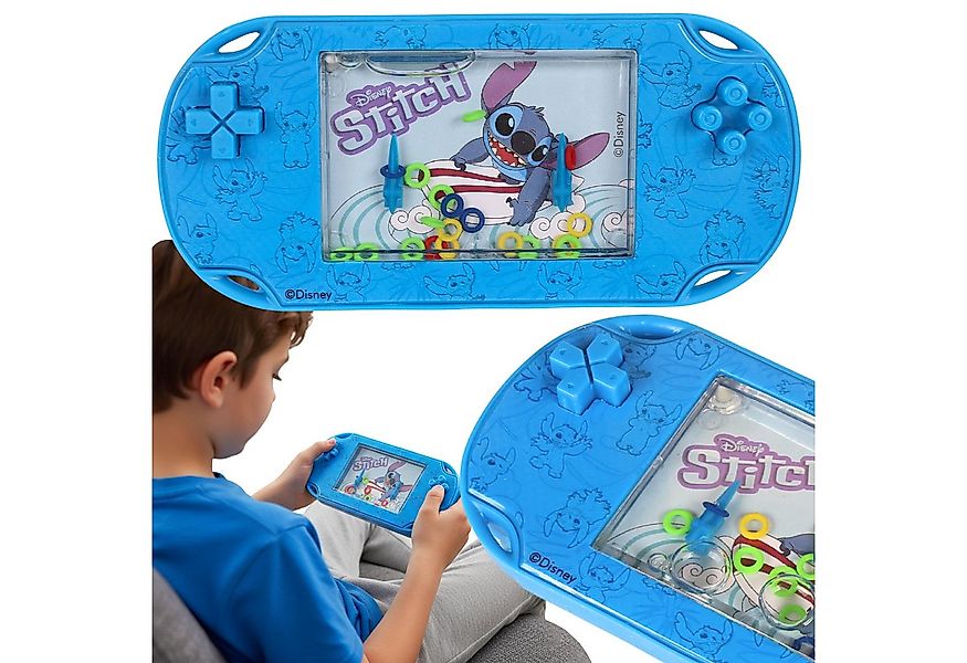 Sarcia.eu Wasserspiel DISNEY Stitch Wasserspiel Rädchen, Mini Geschicklichk günstig online kaufen